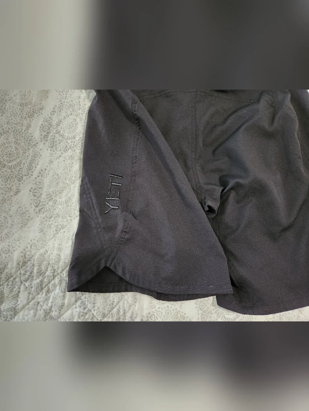 Yeti Cycles Black Athletic Performance Shorts - Picture 4 of 6